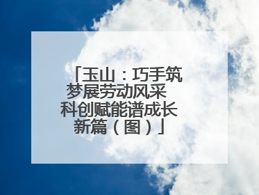 玉山：巧手筑梦展劳动风采 科创赋能谱成长新篇（图）