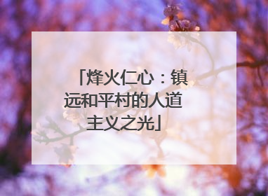烽火仁心：镇远和平村的人道主义之光