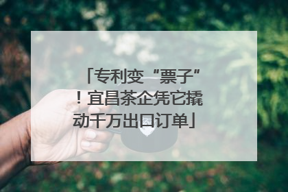 专利变“票子”！宜昌茶企凭它撬动千万出口订单
