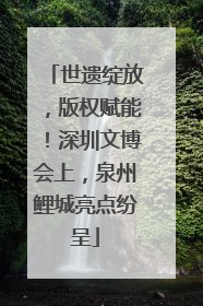 世遗绽放，版权赋能！深圳文博会上，泉州鲤城亮点纷呈
