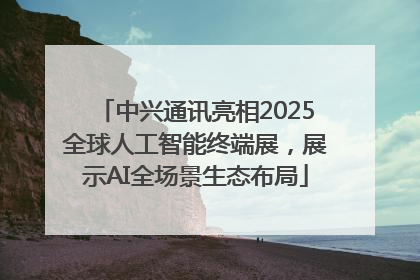 中兴通讯亮相2025全球人工智能终端展，展示AI全场景生态布局