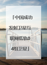 中国成功发射卫星互联网低轨04组卫星