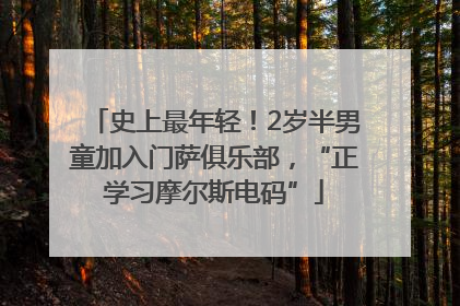 史上最年轻！2岁半男童加入门萨俱乐部，“正学习摩尔斯电码”