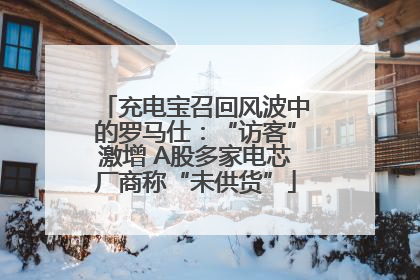 充电宝召回风波中的罗马仕：“访客”激增 A股多家电芯厂商称“未供货”