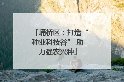 埇桥区：打造“种业科技谷” 助力强农兴种