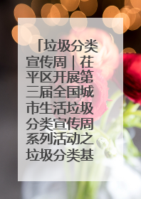 垃圾分类宣传周｜茌平区开展第三届全国城市生活垃圾分类宣传周系列活动之垃圾分类基层专题培训活动