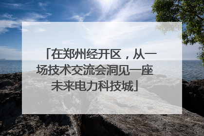 在郑州经开区，从一场技术交流会洞见一座未来电力科技城