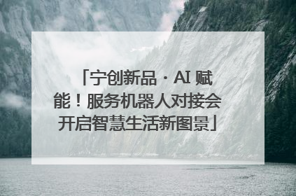 宁创新品・AI 赋能！服务机器人对接会开启智慧生活新图景