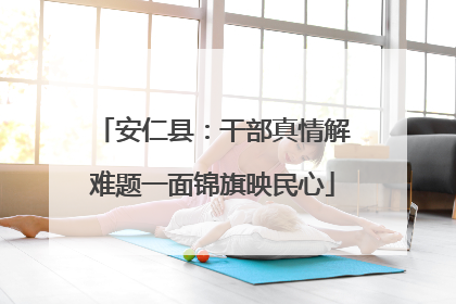 安仁县：干部真情解难题一面锦旗映民心