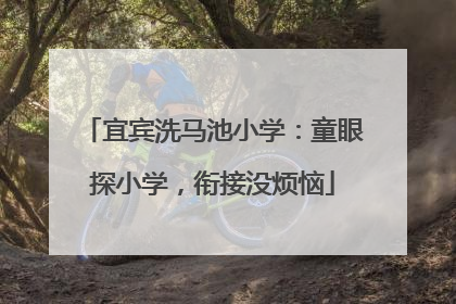 宜宾洗马池小学：童眼探小学，衔接没烦恼