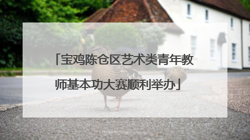宝鸡陈仓区艺术类青年教师基本功大赛顺利举办