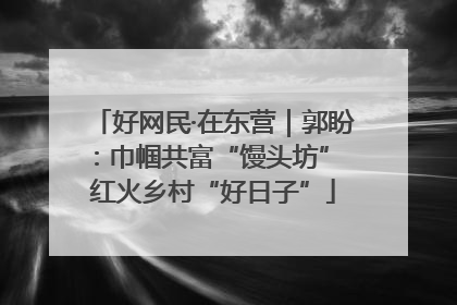 好网民·在东营｜郭盼：巾帼共富“馒头坊” 红火乡村“好日子”