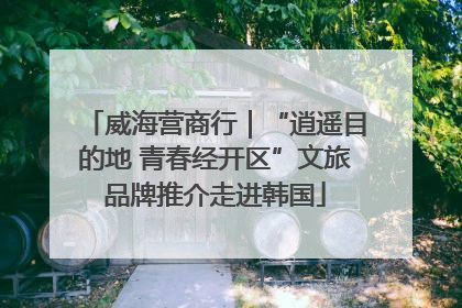 威海营商行｜“逍遥目的地 青春经开区”文旅品牌推介走进韩国