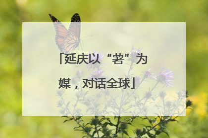 延庆以“薯”为媒，对话全球