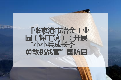 张家港市冶金工业园（锦丰镇）：开展“小小兵成长季——勇敢挑战营”国防启蒙教育活动