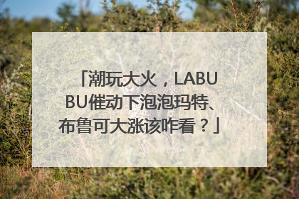 潮玩大火，LABUBU催动下泡泡玛特、布鲁可大涨该咋看？
