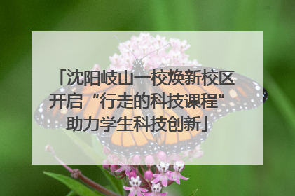 沈阳岐山一校焕新校区开启“行走的科技课程”助力学生科技创新