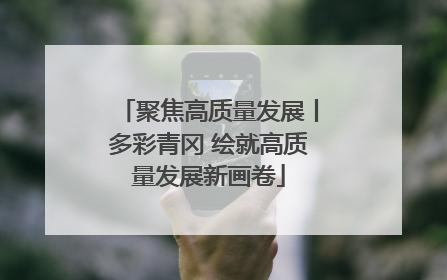 聚焦高质量发展丨多彩青冈 绘就高质量发展新画卷