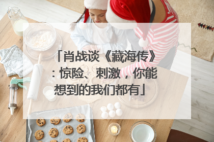 肖战谈《藏海传》：惊险、刺激，你能想到的我们都有