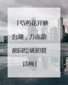 芍药花开映台湖，万亩游憩园绘就初夏诗画