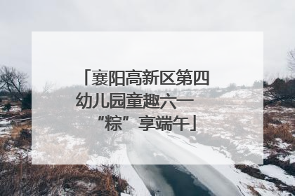 襄阳高新区第四幼儿园童趣六一 “粽”享端午