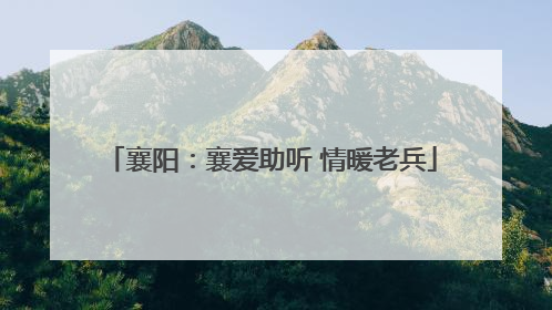 襄阳：襄爱助听 情暖老兵