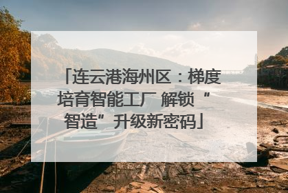 连云港海州区：梯度培育智能工厂 解锁“智造”升级新密码
