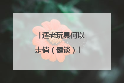 适老玩具何以走俏（健谈）