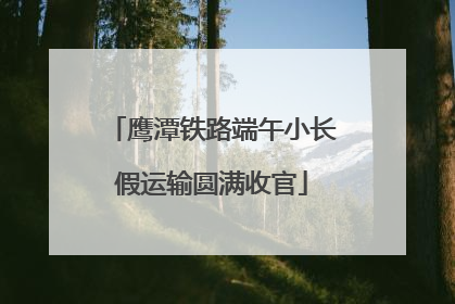 鹰潭铁路端午小长假运输圆满收官