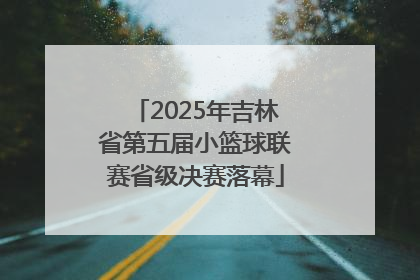 2025年吉林省第五届小篮球联赛省级决赛落幕