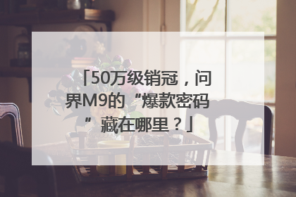 50万级销冠，问界M9的“爆款密码”藏在哪里？