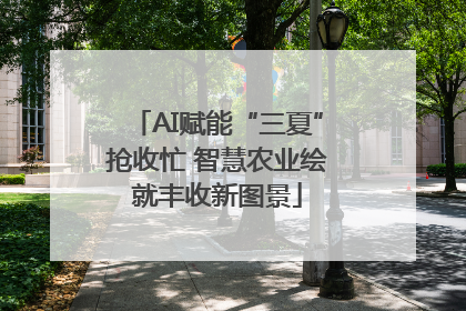 AI赋能“三夏”抢收忙 智慧农业绘就丰收新图景